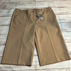 NWT MADELEINE Dressy Bermuda Shorts